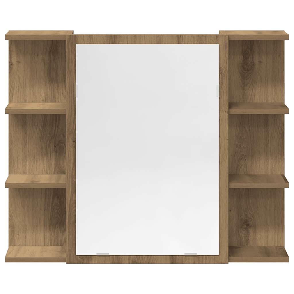 3 Piece Bathroom Furniture Set Engineered Wood Artisan oak
