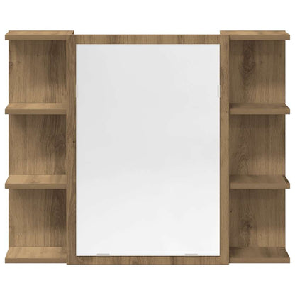 3 Piece Bathroom Furniture Set Engineered Wood Artisan oak