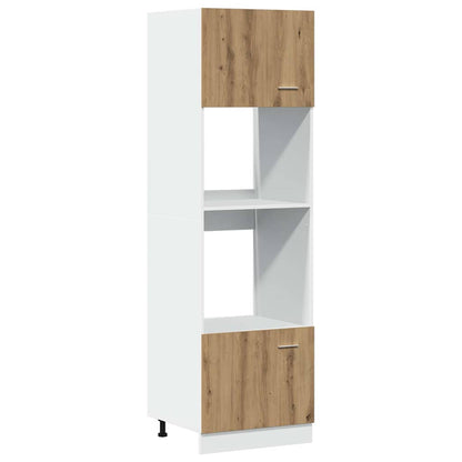 vidaXL 7 Piece Kitchen Cabinet Set Lyon Artisan Oak Engineered Wood 4