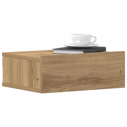 Floating Nightstands 40x30x15 cm Engineered Wood 2 pcs Artisan oak