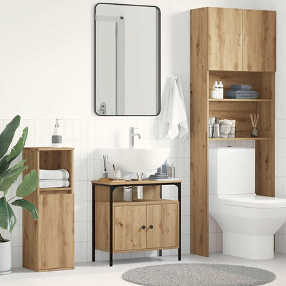 Bathroom Sink Cabinet 60x30x60 cm Engineered Wood Artisan oak 60 cm