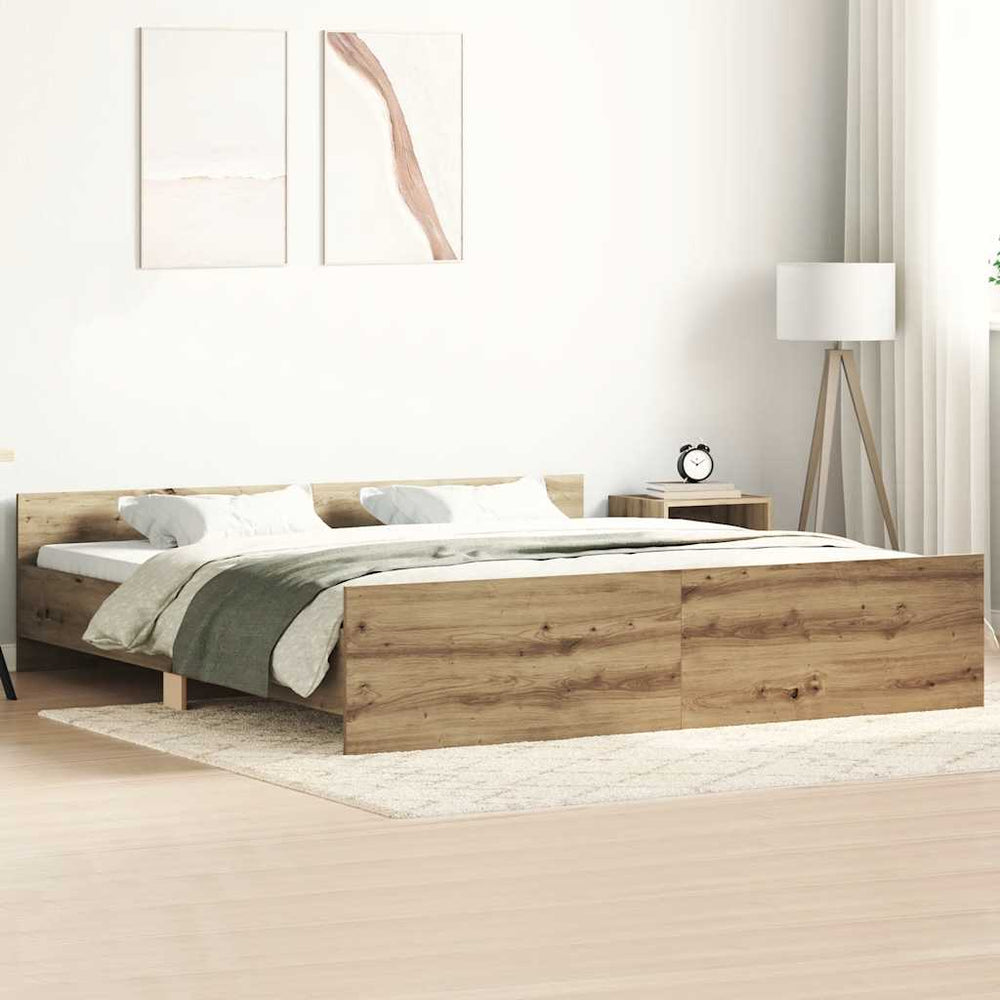 vidaXL Bed Frame without Mattress 180x200 cm