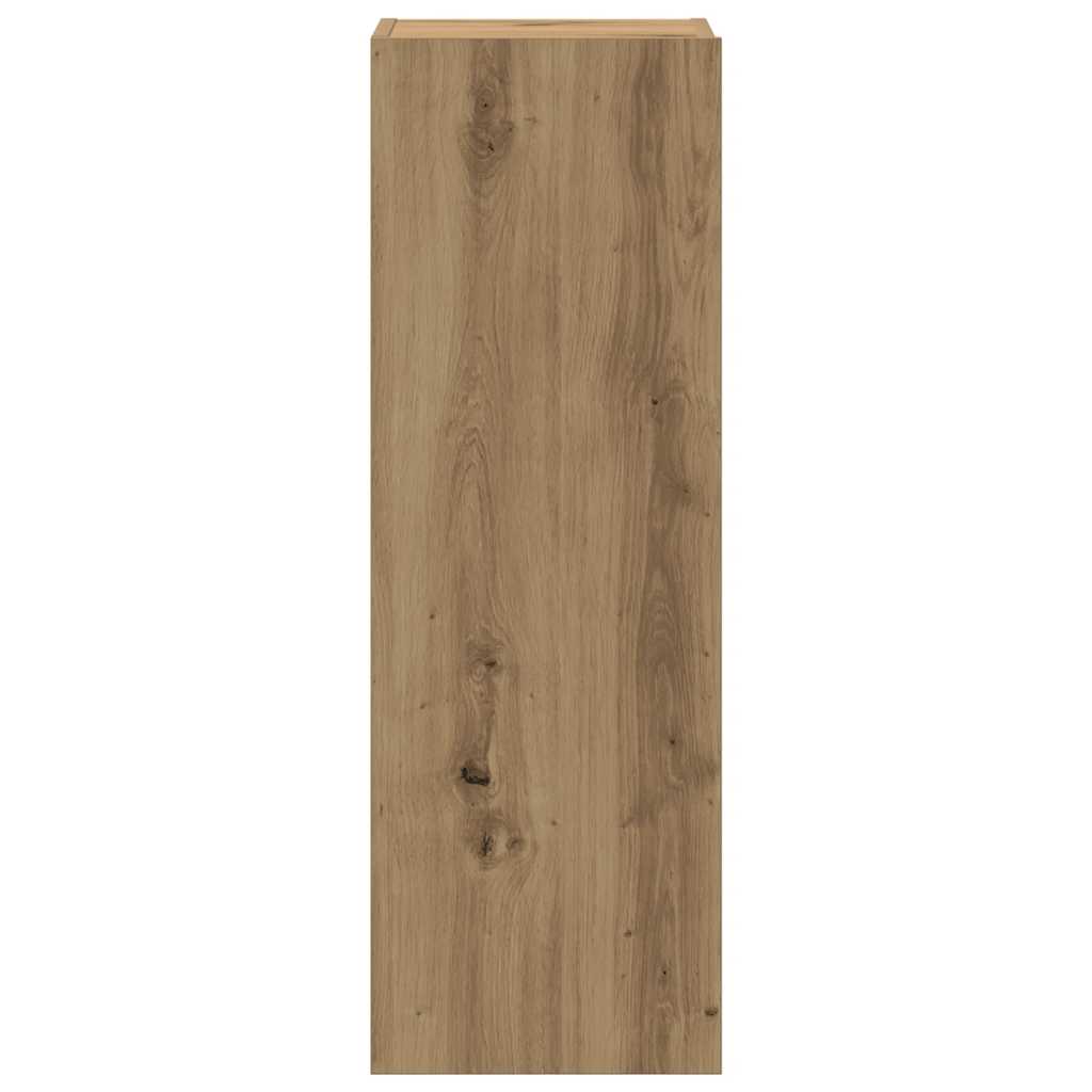 vidaXL Wall Mounted TV cabinets 8 pcs Artisan Oak Engineered Wood 5