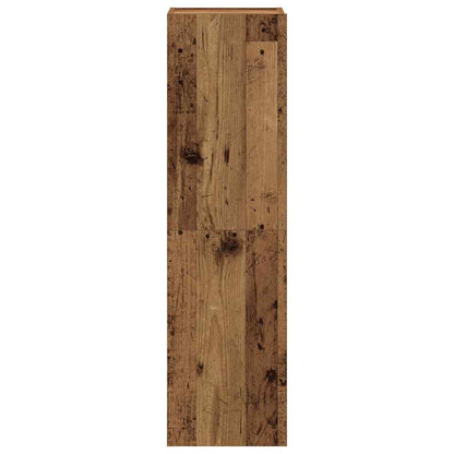 vidaXL 8 Piece Wall-mounted TV Cabinet Set Old Wood Engineered Wood 5