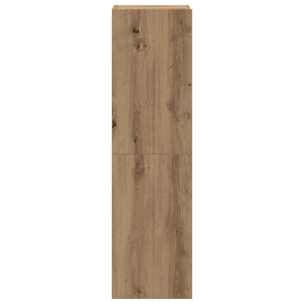 vidaXL Wall Mounted TV cabinets 8 pcs Artisan Oak Engineered Wood 5