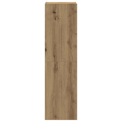 vidaXL Wall Mounted TV cabinets 8 pcs Artisan Oak Engineered Wood 5
