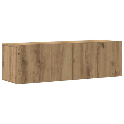 vidaXL Wall Mounted TV cabinets 8 pcs Artisan Oak Engineered Wood 6