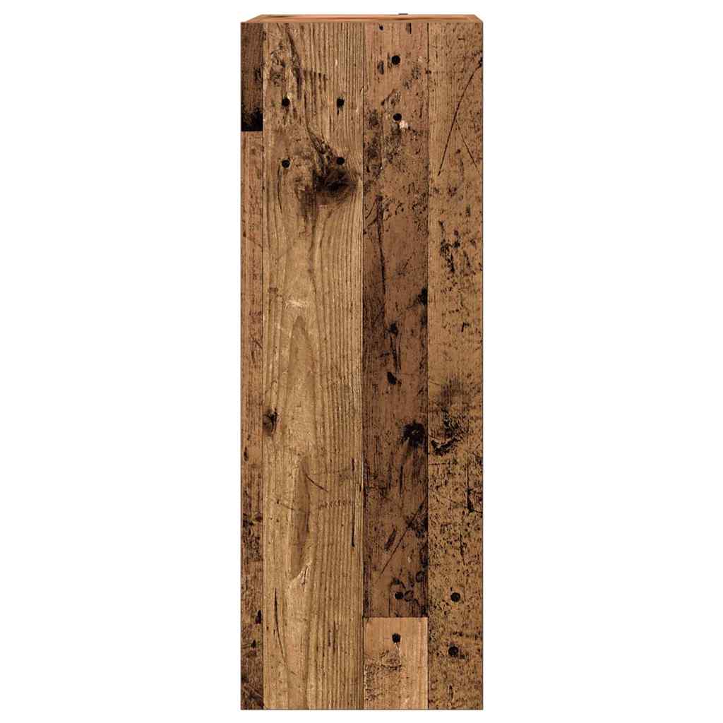 vidaXL 8 Piece Wall-mounted TV Cabinet Set Old Wood Engineered Wood 5