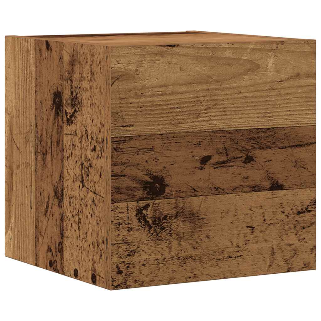 TV Cabinet Set Engineered Wood 5 pcs Old wood