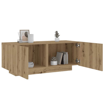Bedside Cabinet 100x35x40 cm Engineered Wood Artisan oak