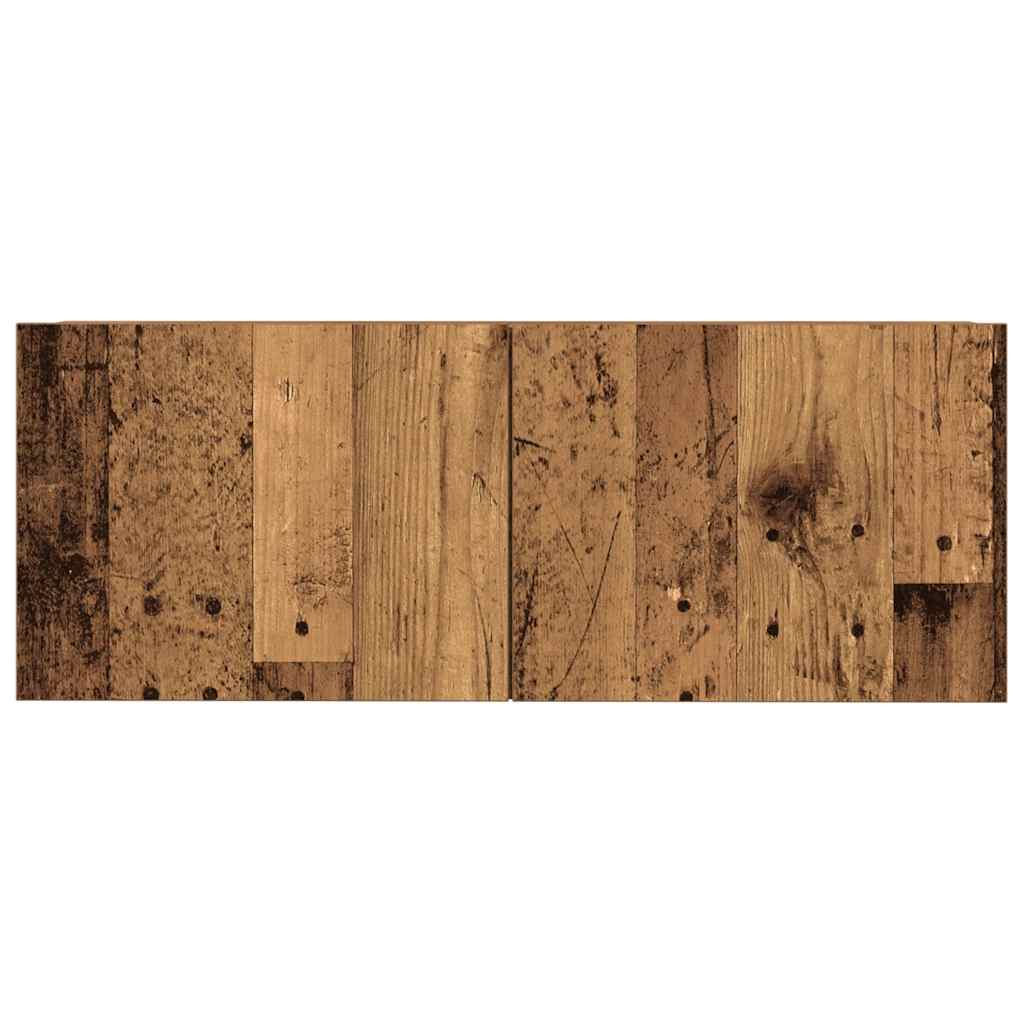 7 Piece TV Cabinet Set Engineered Wood Width 80 cm Old wood