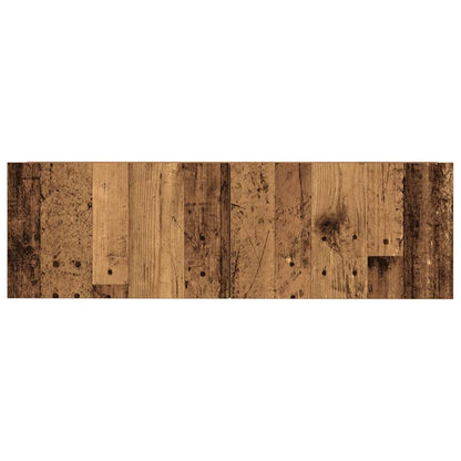 7 Piece TV Cabinet Set Engineered Wood Width 100 cm Old wood