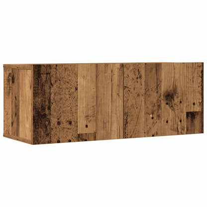 7 Piece TV Cabinet Set Engineered Wood Old wood