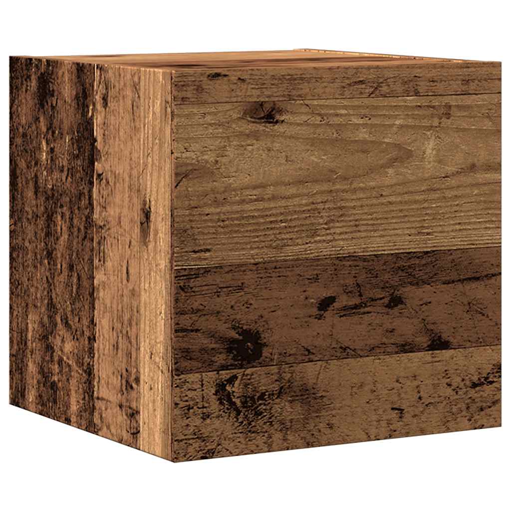7 Piece TV Cabinet Set Engineered Wood Old wood