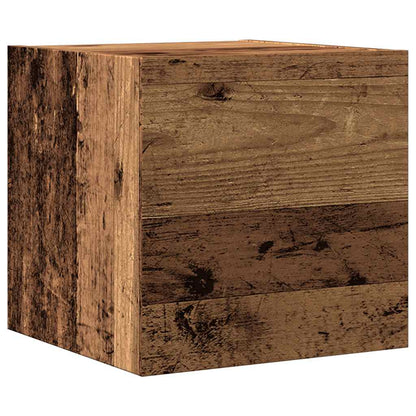 7 Piece TV Cabinet Set Engineered Wood Old wood