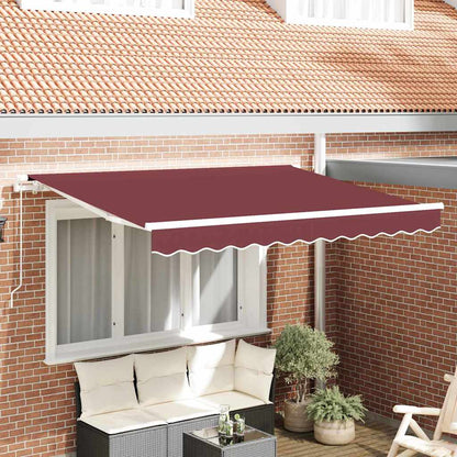 Awning Canopy Replacement for 3.5x2 m Polyester Burgundy red