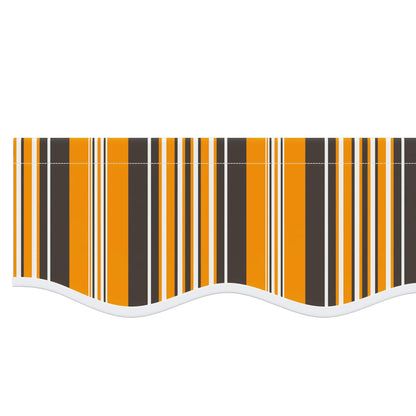 Awning Canopy Replacement for 2.5x2 m Polyester Orange and black