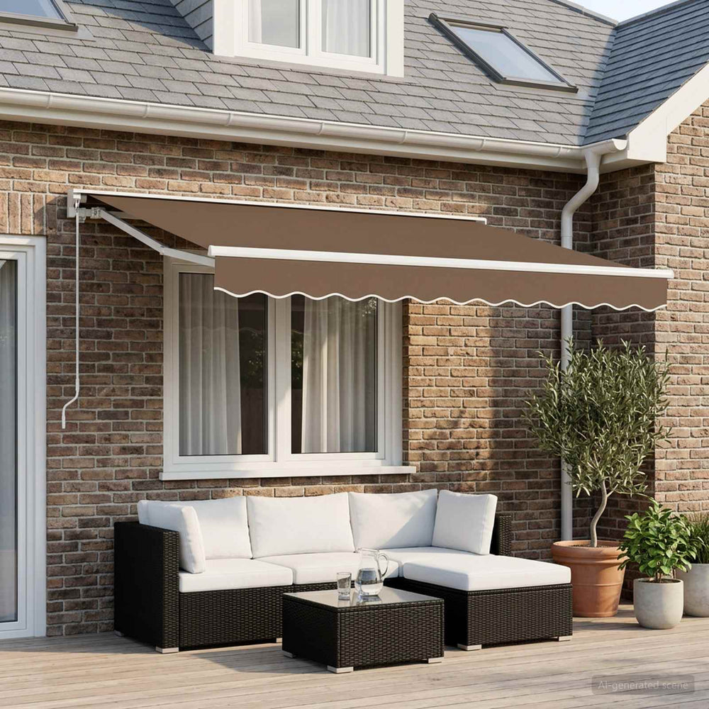 vidaXL Awning Canopy Replacement for 3.5x2 m Polyester