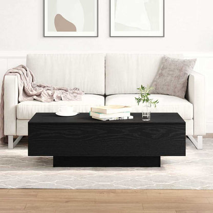 Coffee Table 100x49,5x31 cm Engineered Wood Black oak