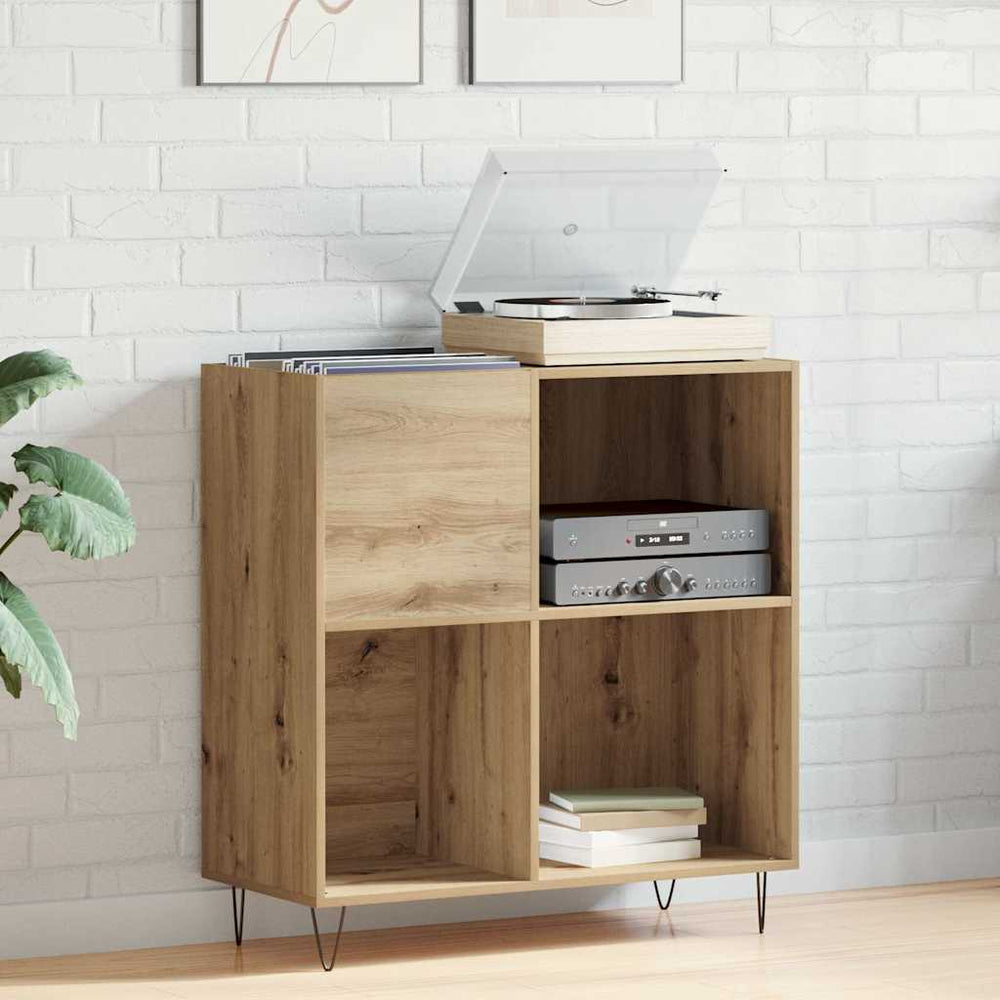 vidaXL Record Cabinet 84.5x38x89 cm Engineered Wood