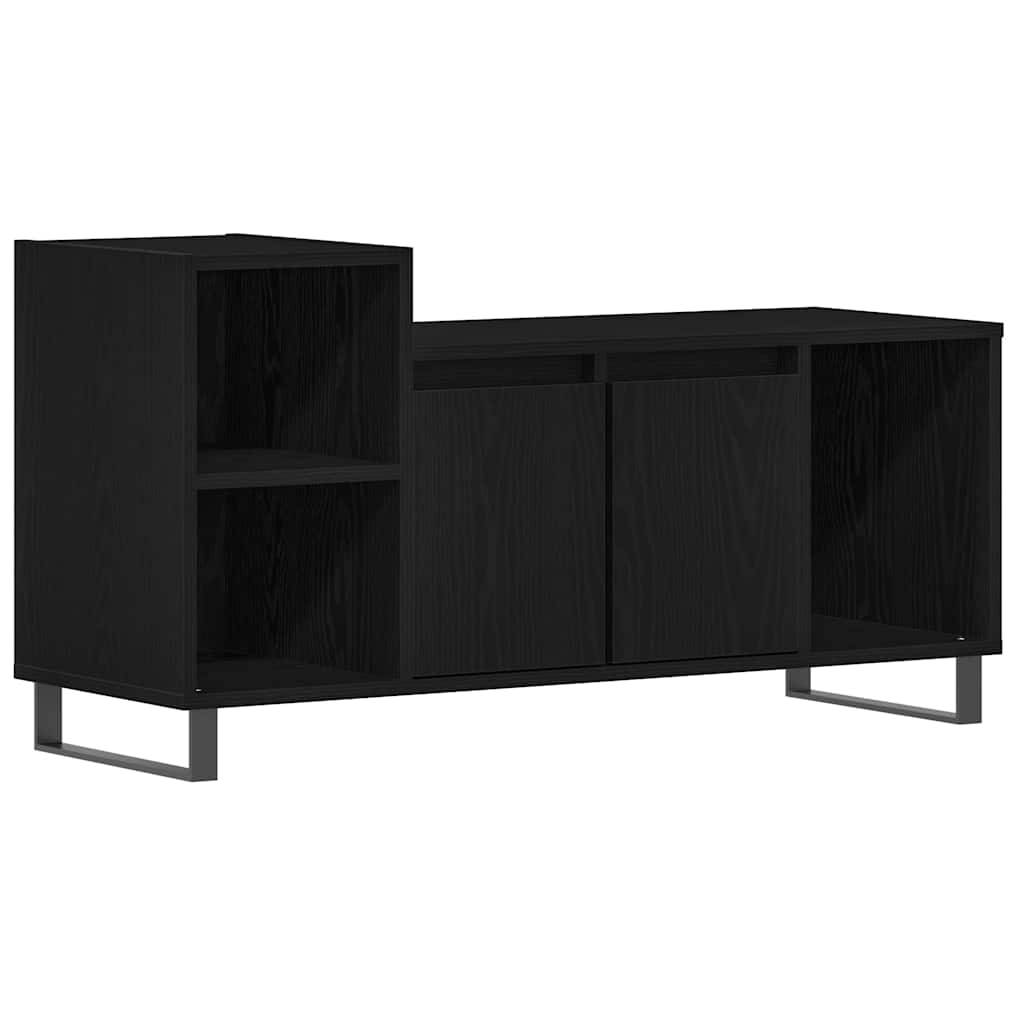 TV Cabinet 100x35x55 cm Engineered Wood Black oak