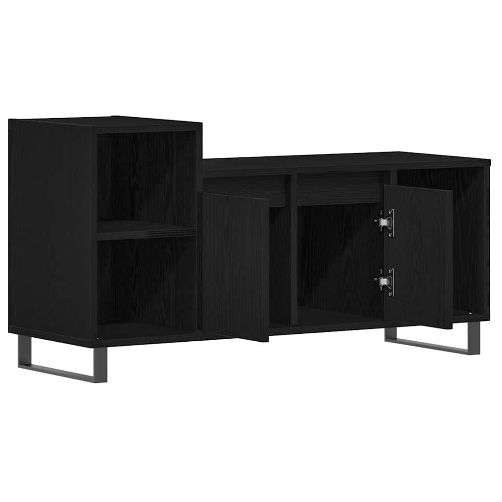 TV Cabinet 100x35x55 cm Engineered Wood Black oak