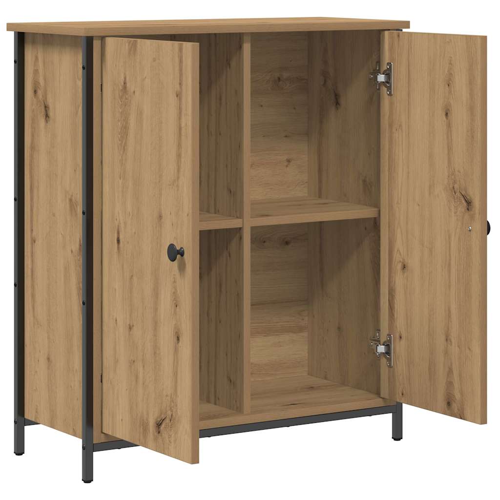 Sideboard 70x30x80 cm Engineered Wood Artisan oak