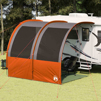 Caravan Awning Taffeta Waterproof Grey and orange 260 cm 300 cm
