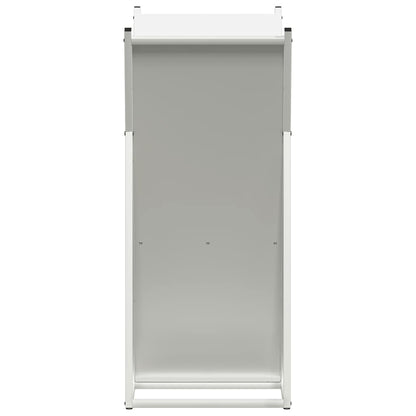 Firewood Rack 69,5x35x81 cm Cold-rolled steel White