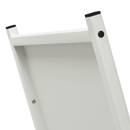 Firewood Rack 69,5x35x81 cm Cold-rolled steel White