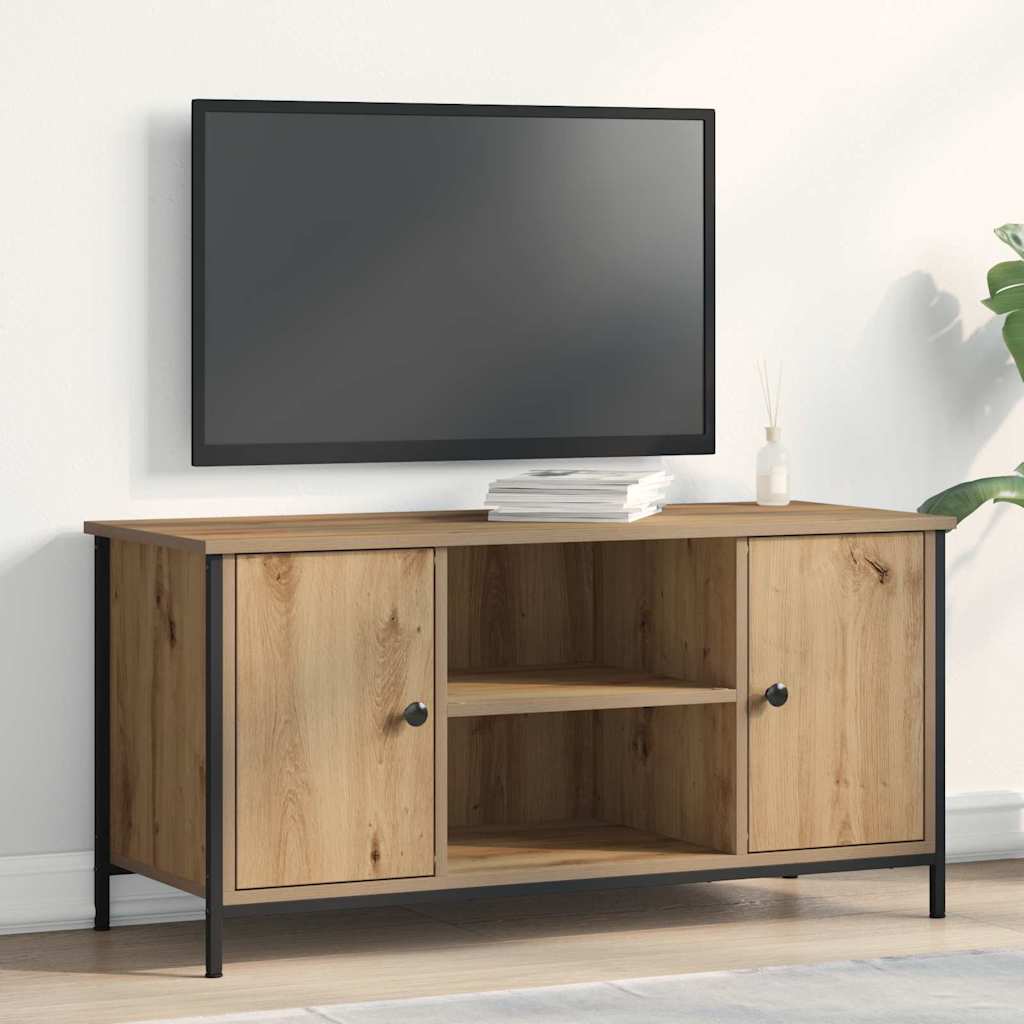 TV Cabinet 100x40x50 cm Engineered Wood Artisan oak