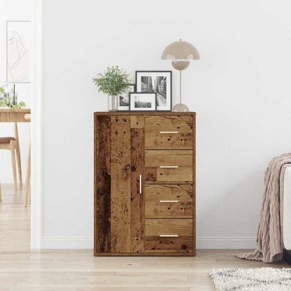 Sideboard 60x31x84 cm Engineered Wood Old wood