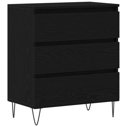 Sideboard 60x35x70 cm Engineered Wood Black oak