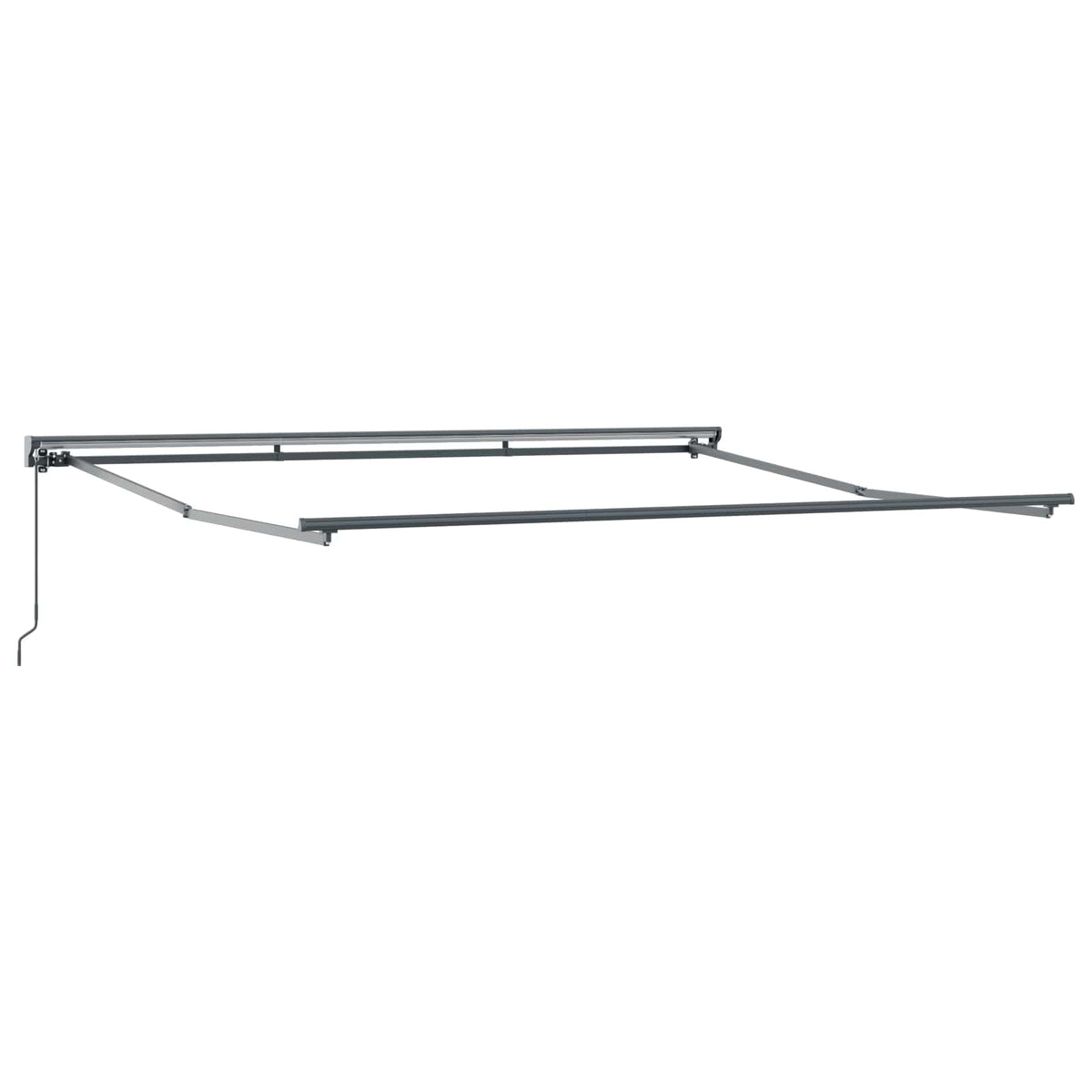 vidaXL Awning Frame Yellow and White 350 x 250 cm 5