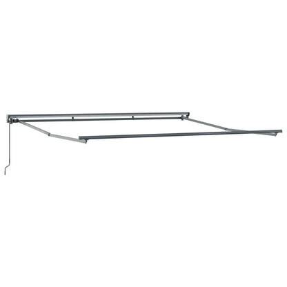 vidaXL Awning Frame Yellow and White 350 x 250 cm 5