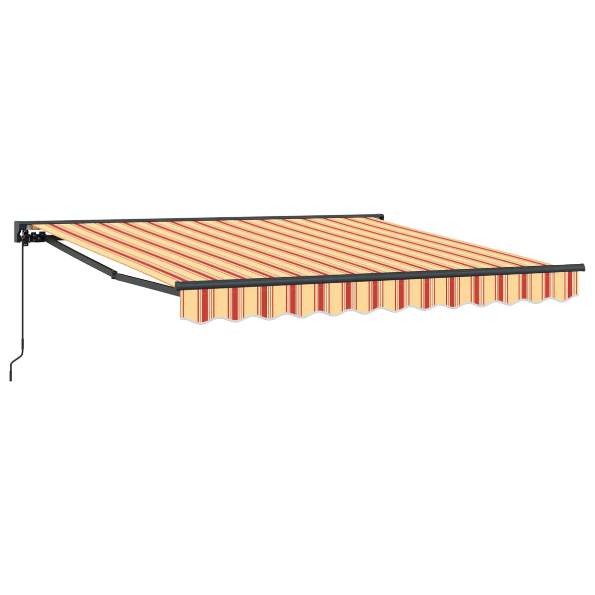 vidaXL Awning Frame Multicolour 350 x 250 cm Polyester with PU coating 2