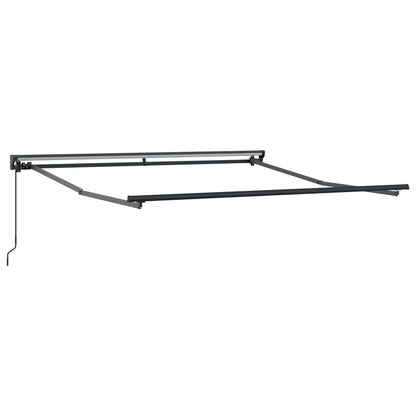 vidaXL Awning Frame Blue and Orange 350 x 250 cm 5