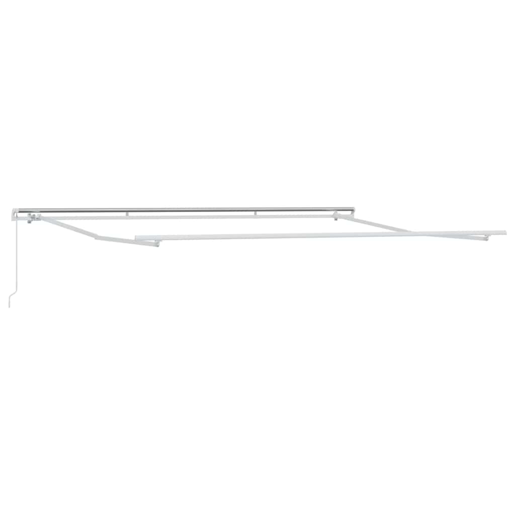 vidaXL Retractable Awning Orange and Brown 400 x 300 cm 5