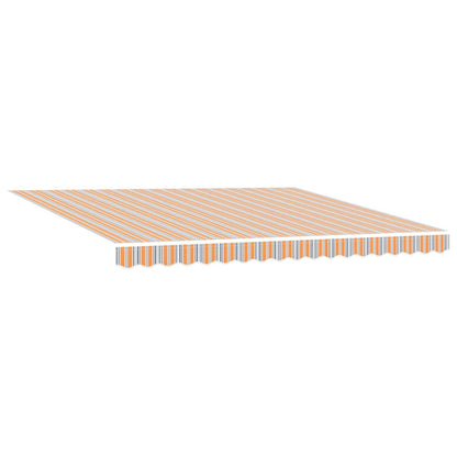 vidaXL Retractable Awning Multicolour 400 x 300 cm 5
