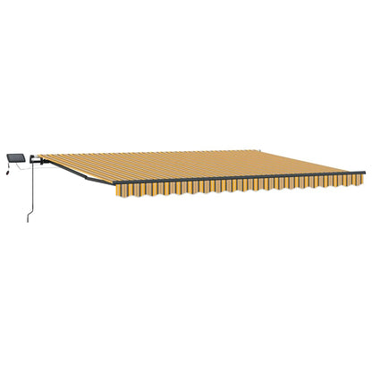 vidaXL Retractable Awning Multicolour 400 x 350 cm 2