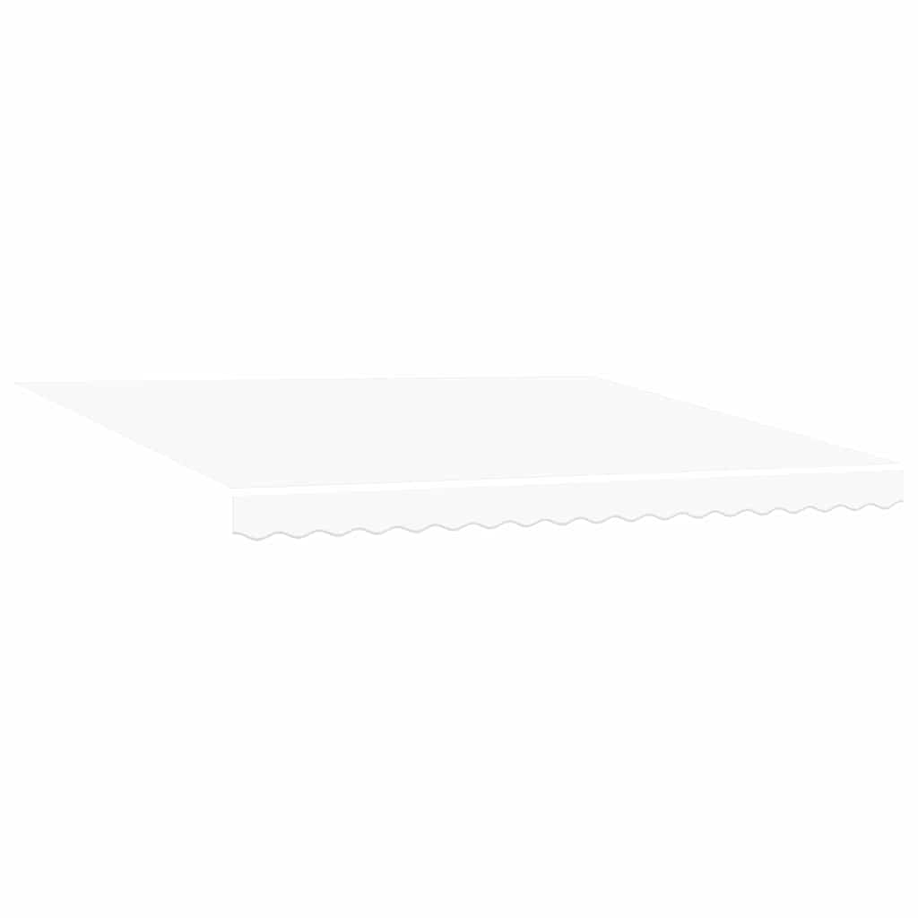 vidaXL Retractable Awning White 400 x 350 x 165 cm 5