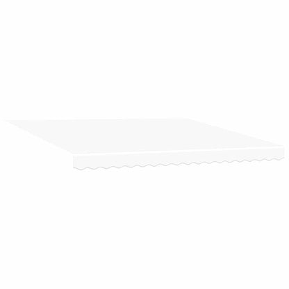 vidaXL Retractable Awning White 400 x 350 x 165 cm 5