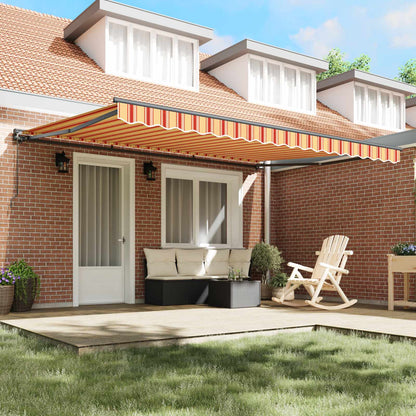 vidaXL Awning Frame Multicolour 450 x 300 cm Polyester with PU coating 3