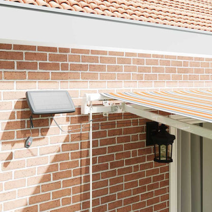 vidaXL Retractable Awning Multicolour 450 x 350 cm 4
