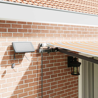 vidaXL Retractable Awning Multicolour 450 x 350 cm 4