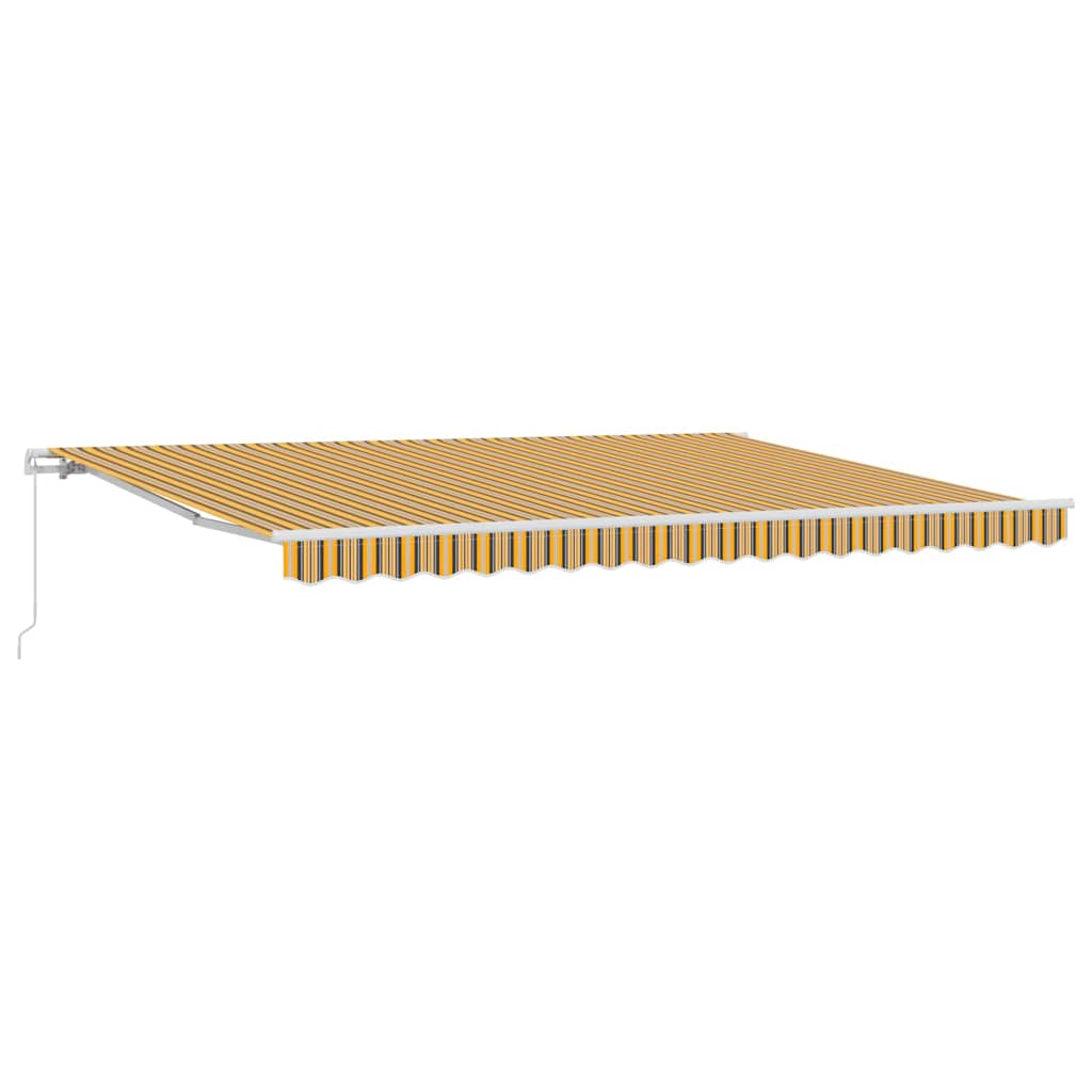 vidaXL Retractable Awning Multicolour 450 x 350 x 165 cm 2
