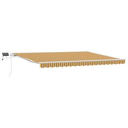 vidaXL Retractable Awning Multicolour 450 x 350 cm 2