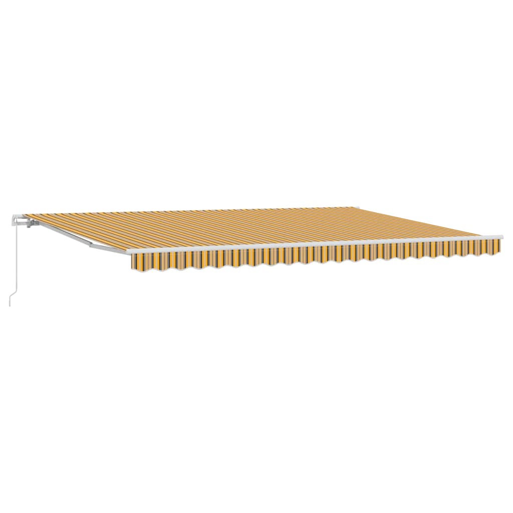vidaXL Retractable Awning Multicolour 500 x 300 x 165 cm 2