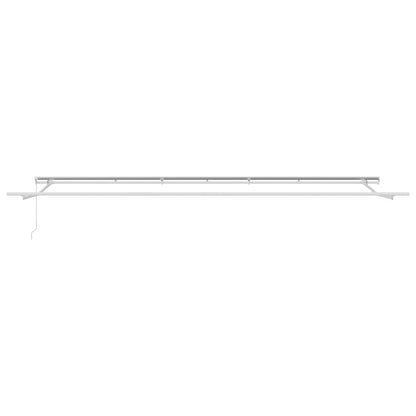 vidaXL Retractable Awning Orange and Brown 600 x 300 cm 6
