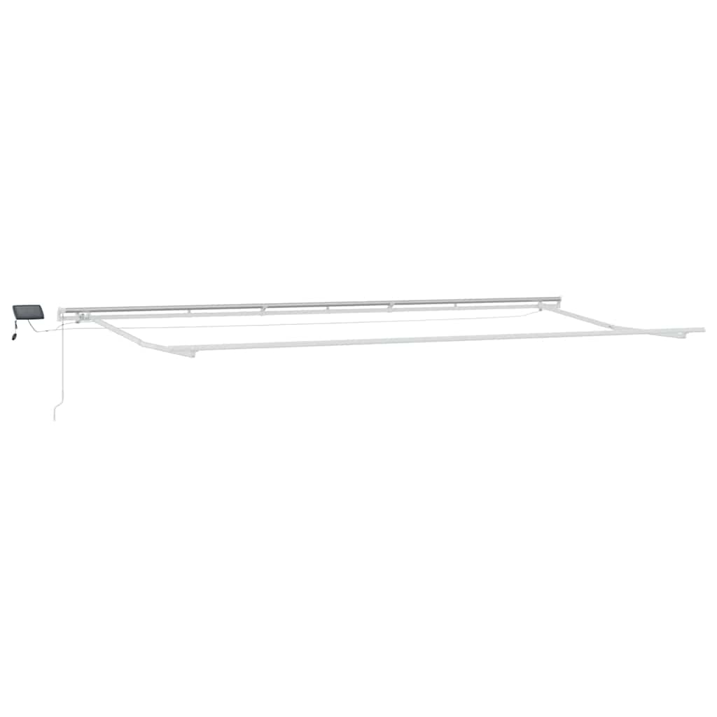 vidaXL Retractable Awning Yellow and Orange 600 x 300 cm 5